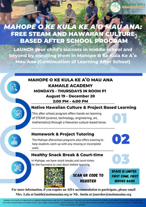 Mahope Fall 2024 Program